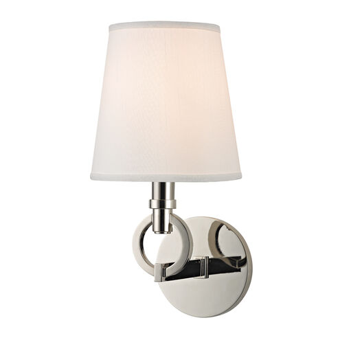 Malibu 1 Light 6.5 inch Polished Nickel Wall Sconce Wall Light