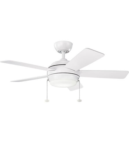 Starkk 42 inch Matte White Ceiling Fan