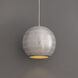 Aurelia 1 Light 10 inch Mini Pendant Ceiling Light in Steel ARW