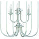 Bella 6 Light 16.25 inch Brushed Nickel Chandelier Ceiling Light