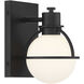 Pierce Wall Sconce Wall Light in Matte Black