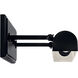 Carston 2 Light 18.25 inch Black Wall Sconce Wall Light