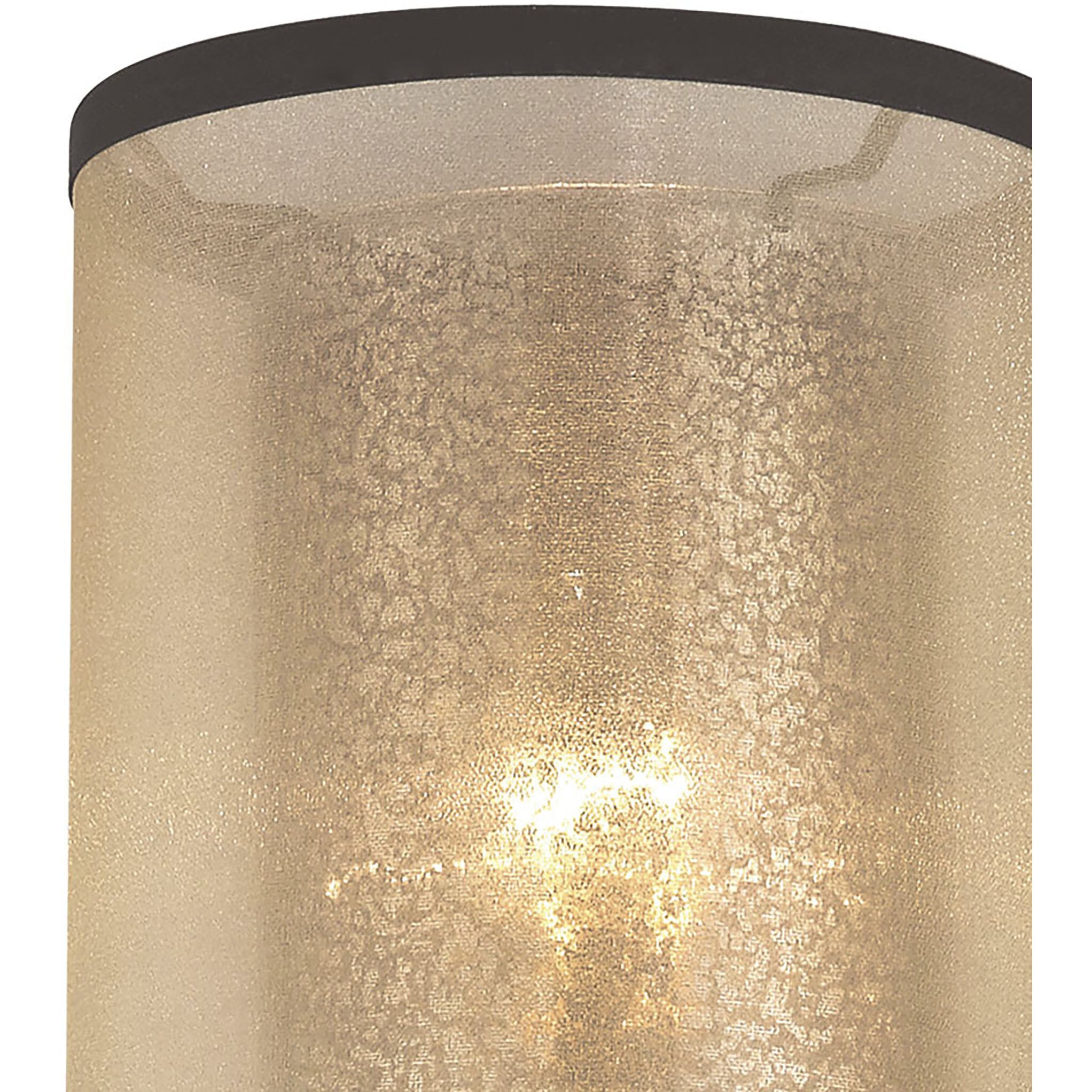 Diffusion 1 Light 6 inch Oil Rubbed Bronze Sconce Wall Light