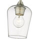 Joliet 1 Light 5.5 inch Brushed Nickel Pendant Ceiling Light