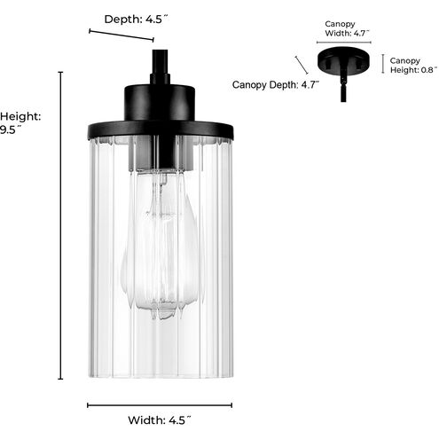 Beverlly 1 Light 4.5 inch Brushed Nickel Pendant Ceiling Light