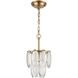 Curiosity 1 Light 9 inch Aged Brass Pendant Ceiling Light