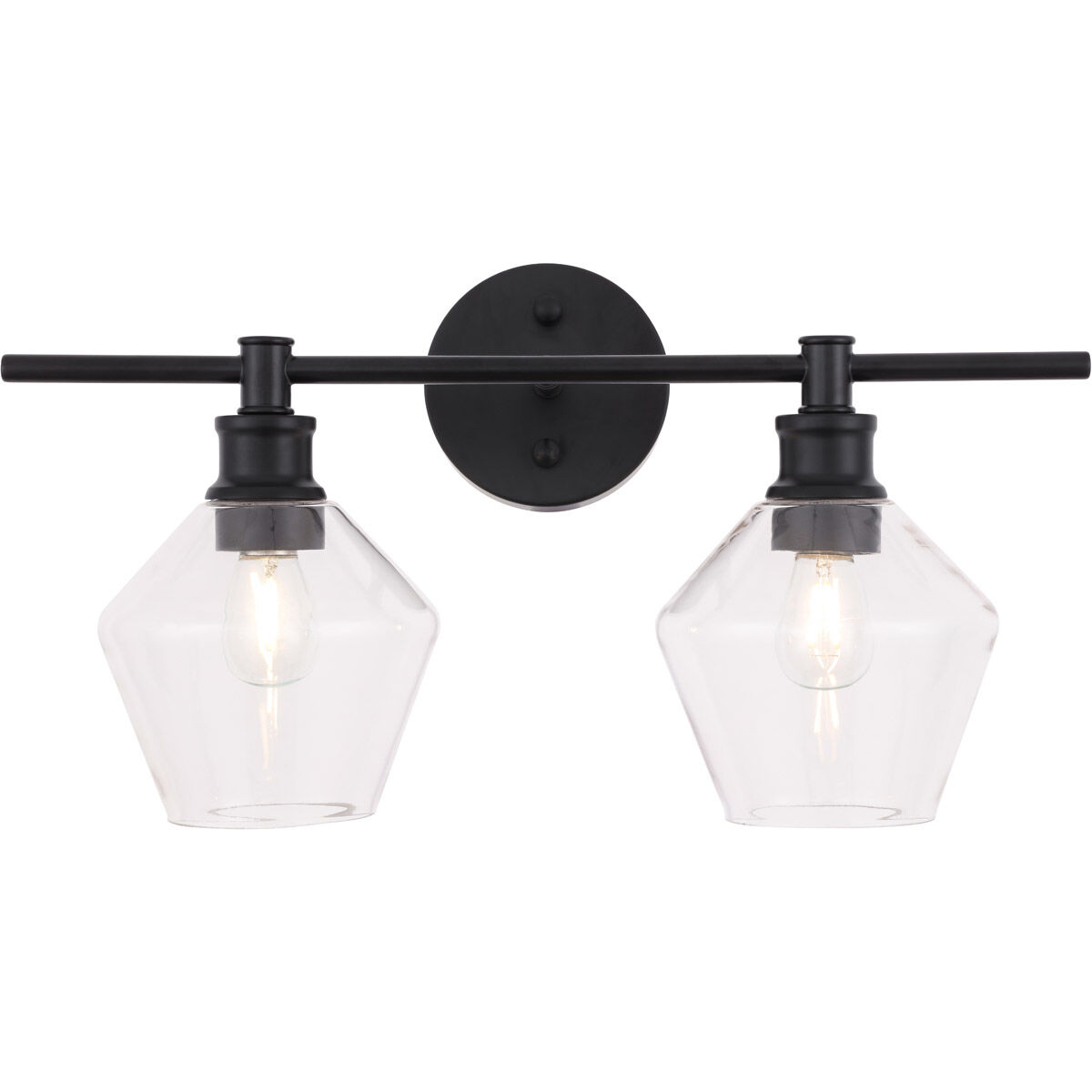 Rochester 2 Light 19 inch Black Wall sconce Wall Light