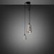 Hooked 3.0 LED 8.27 inch Stone / Steel Pendant Ceiling Light, Mix