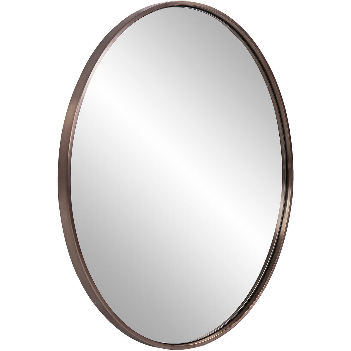 Copenhagen 30 X 30 inch Brushed Brass Wall Mirror