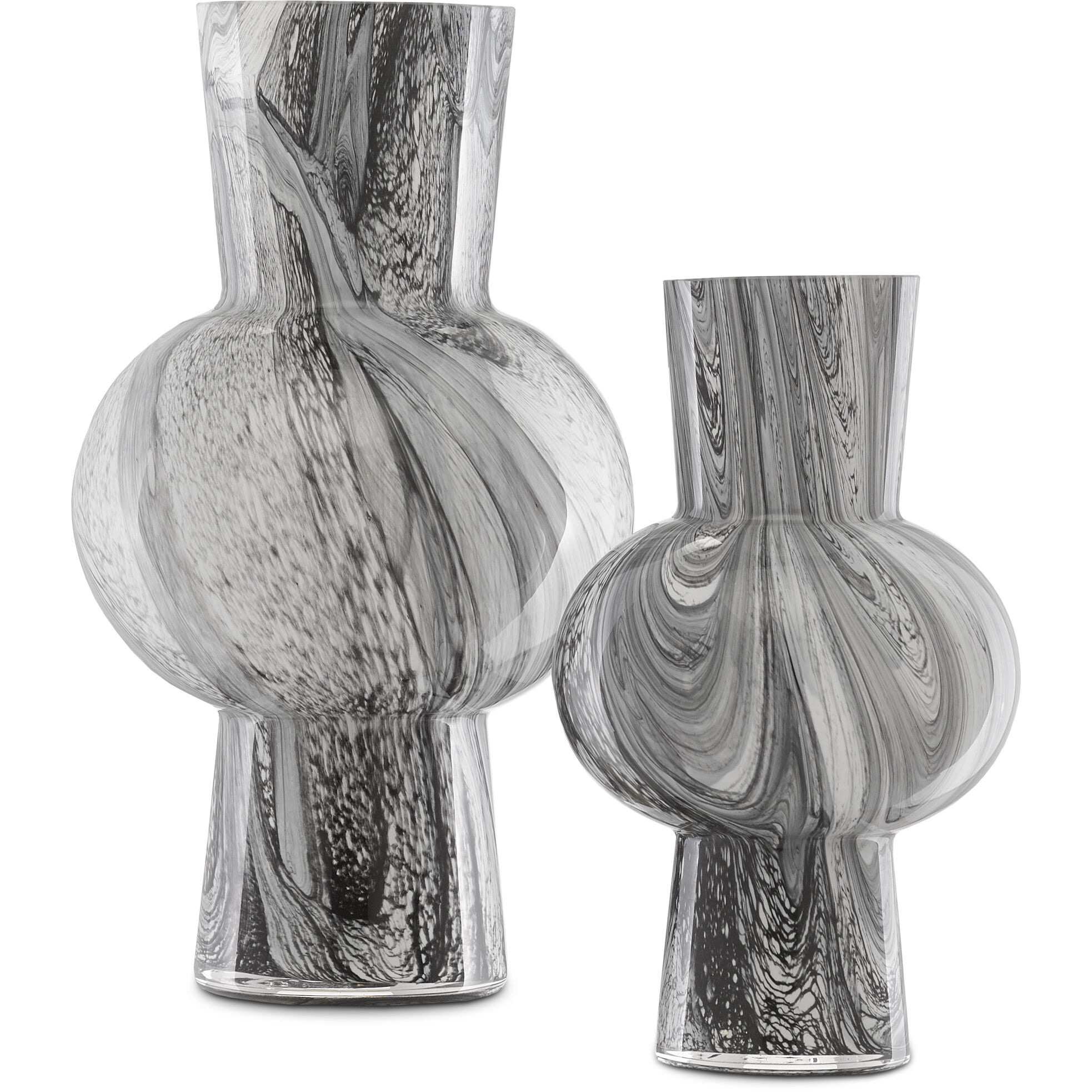 Stormy Sky 15.75 X 9 inch Vases, Set of 2