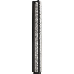 Skate LED 4.5 inch Black Bath Vanity & Wall Light in 4000K, dweLED