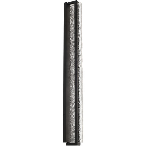 Skate LED 4.5 inch Black Bath Vanity & Wall Light in 4000K, dweLED