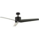 Almere 56 inch Satin Black Ceiling Fan