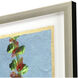 Sassy Botanica Blue and Green and Multi and Pink Framed Art