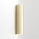Hashira 2 Light 4.33 inch Matte Gold ADA Interior Wall Light
