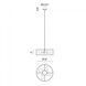 Candid 4 Light 18 inch Rusty Black Pendant Ceiling Light