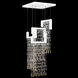 Capri 10 Light 22 inch White Pendant Ceiling Light