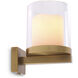 Donovan Wall Lamp Wall Light in Antique Brass