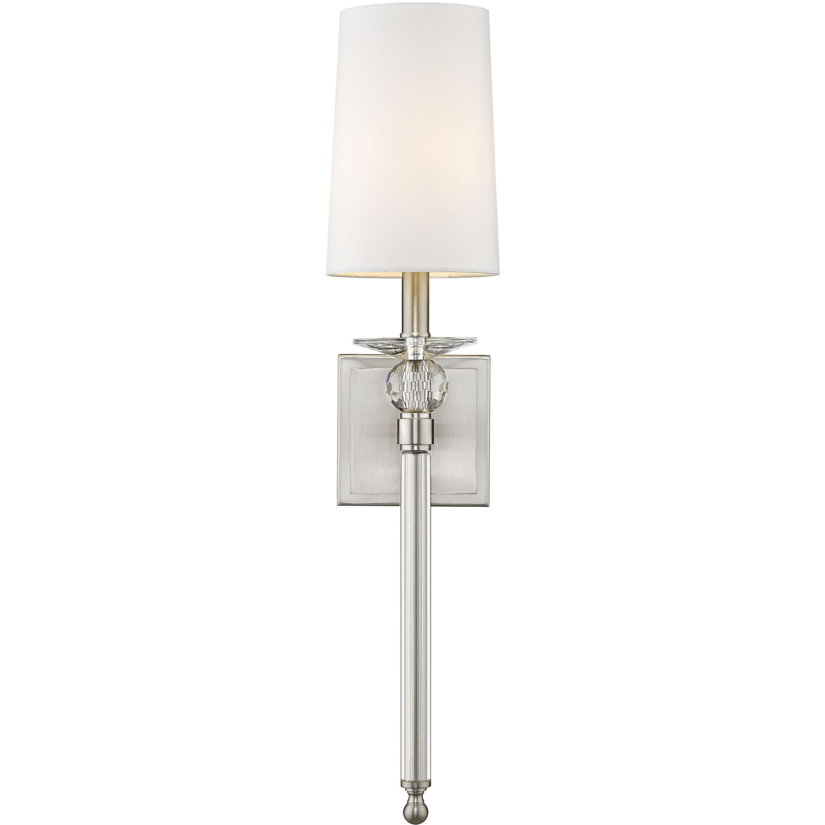 Ava 1 Light 5.5 inch Brushed Nickel Wall Sconce Wall Light