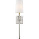 Ava 1 Light 5.5 inch Brushed Nickel Wall Sconce Wall Light