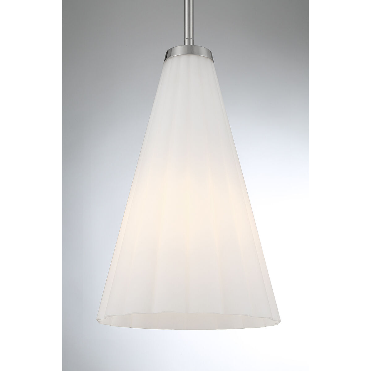 Bristol 1 Light 9 inch Satin Nickel Pendant Ceiling Light