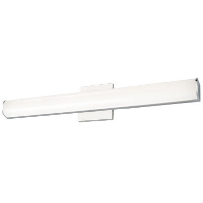 Longitude Bath Vanity Light Wall Light in Chrome