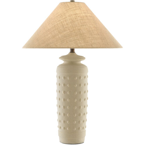 Sonoran 28 inch 150 watt Sand/Brass Table Lamp Portable Light