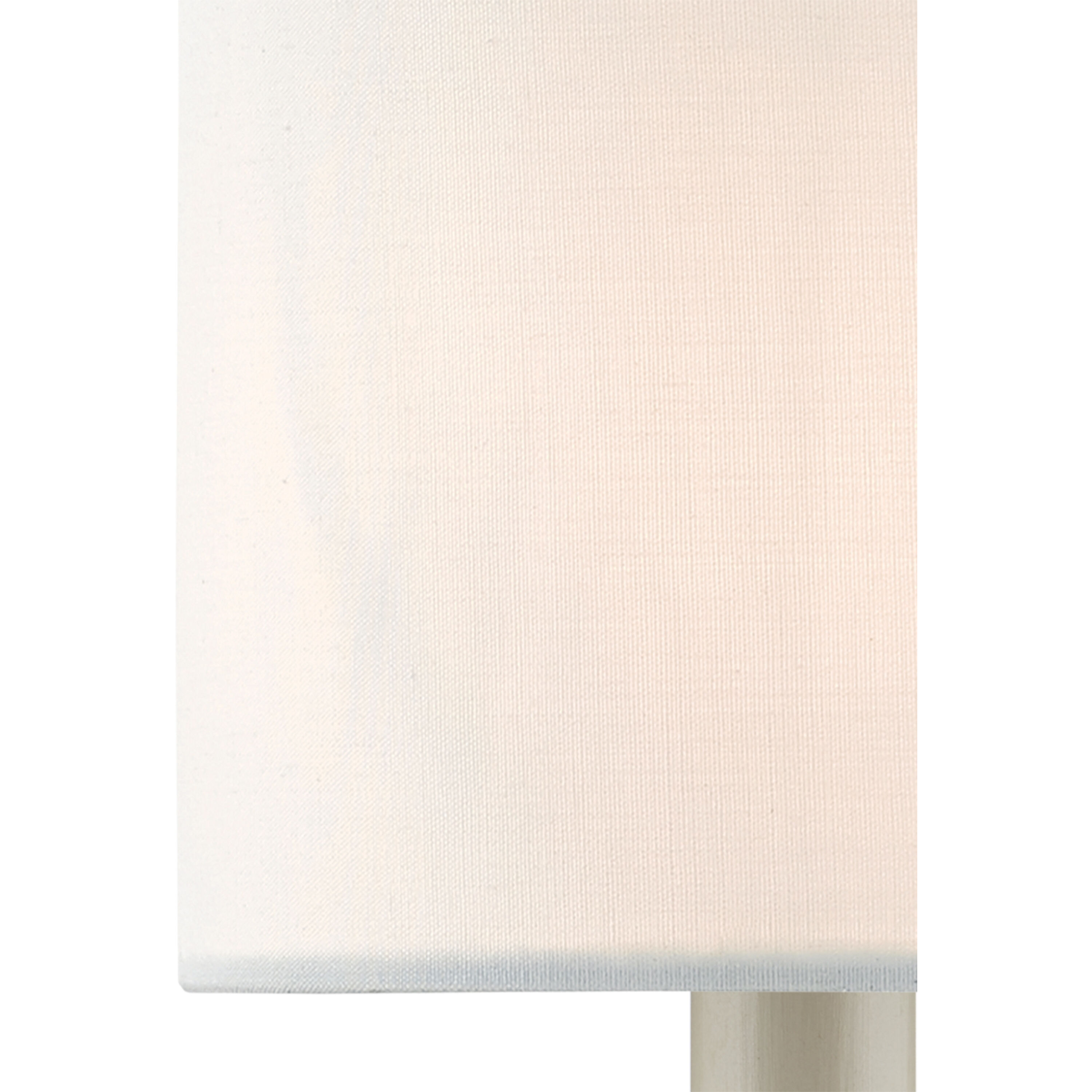Lighting Accessory White Cotton 4 inch Shade