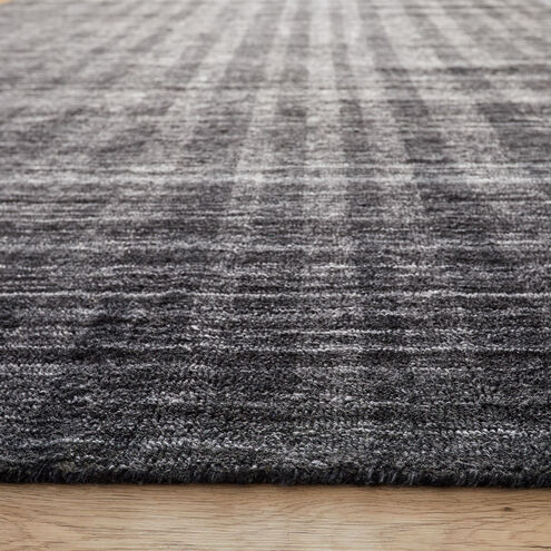 Pari 130 X 94 inch Dark Grey Rug in 8 x 11