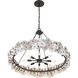 Ravelin 8 Light 32 inch Dark Bronze Pendant Ceiling Light