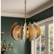 Saint Martin 8 Light 28 inch Ashen Gold Chandelier Ceiling Light