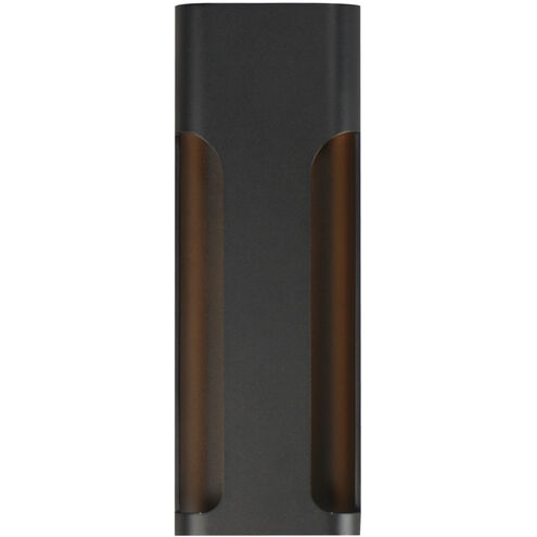 Maglev LED 17.75 inch Black Outdoor Wall Mount