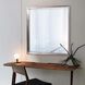Isa 40 X 40 inch Bright Nickel Wall Mirror