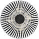 Rylee 4 Light 18.5 inch Matte Black Flush Ceiling Light