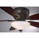 Noble 52 inch Oil Rubbed Bronze with Cherry/Chestnut Blades Ceiling Fan
