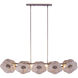 Poppy Island Light Ceiling Light in Pearlized Antique Brass