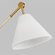 AERIN Remy 21.5 inch 9 watt Burnished Brass Task Table Lamp Portable Light
