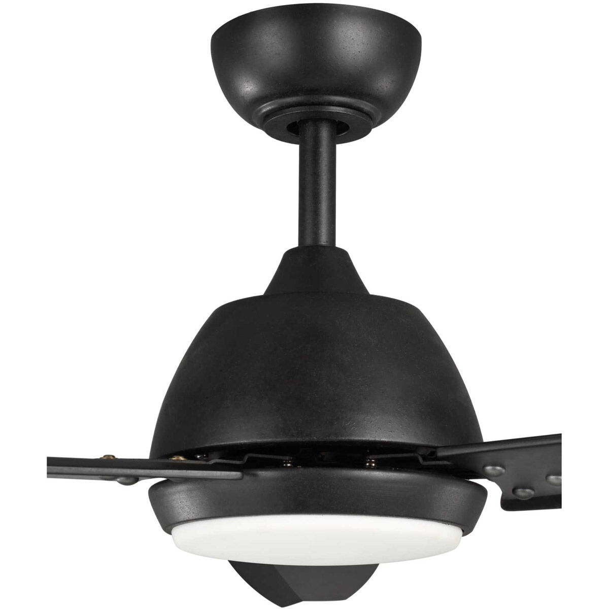 Oriole 60 inch Black Ceiling Fan, Progress LED