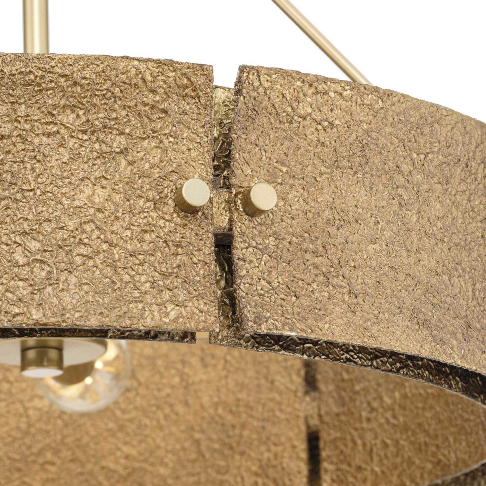 Lusail 4 Light 19 inch Soft Gold Pendant Ceiling Light, Design Series