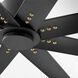 Fleet 72 inch Black Ceiling Fan