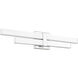 Zane LED 25 inch Chrome Vanity Wall Light