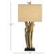 Driftwood 33 inch 150 watt Natural/Old Iron Table Lamp Portable Light