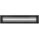 Lucien LED 24 inch Black Vanity Light Wall Light, Vertical