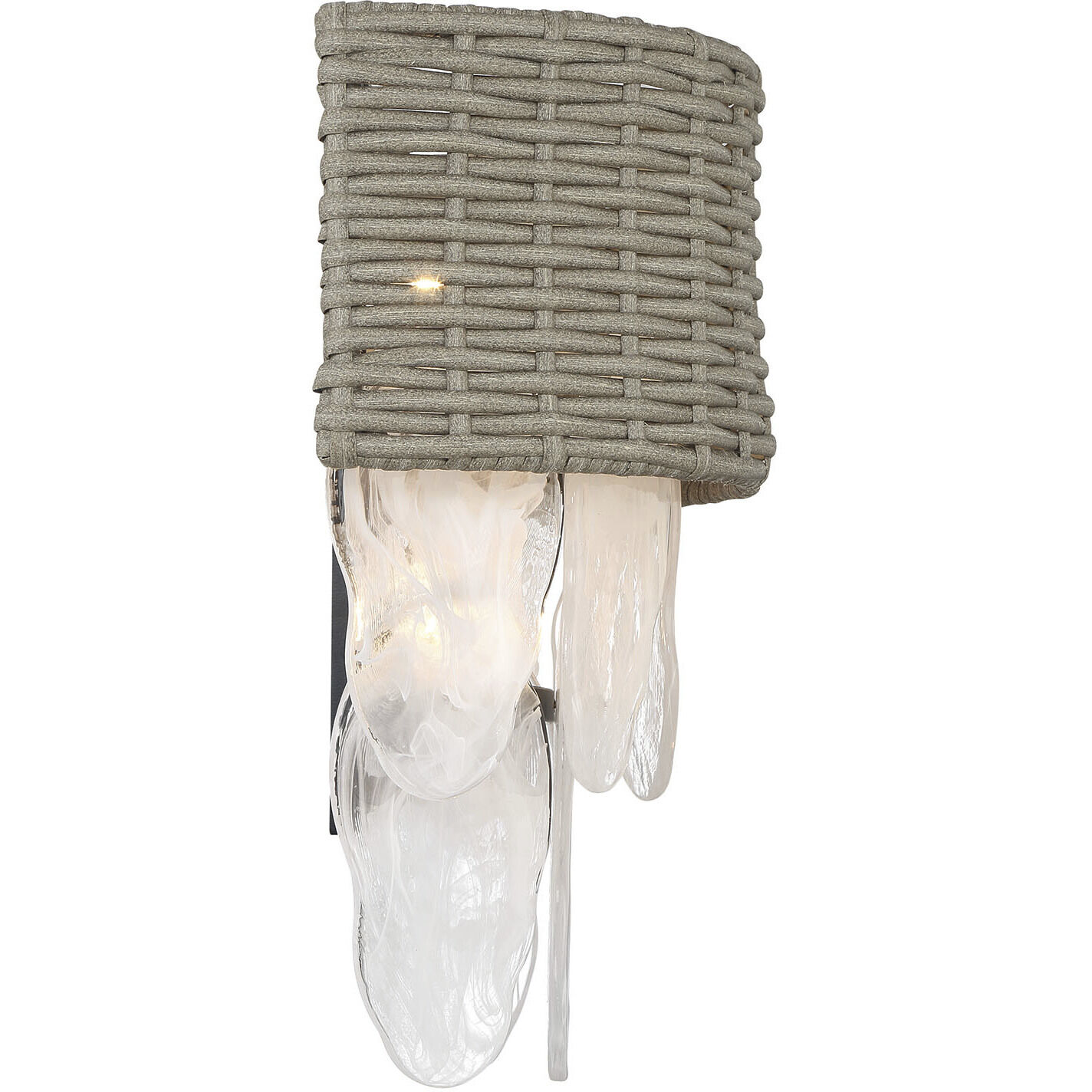 Breakers Isle 4 Light 16.38 inch Coal Wall Sconce Wall Light