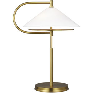 Kelly by Kelly Wearstler Gesture 22.38 inch 9 watt Burnished Brass Table Lamp Portable Light