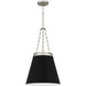 Alwyn 1 Light 13.75 inch Brushed Nickel Mini Pendant Ceiling Light