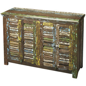 Haveli Reclaimed Wood Artifacts Chest/Cabinet