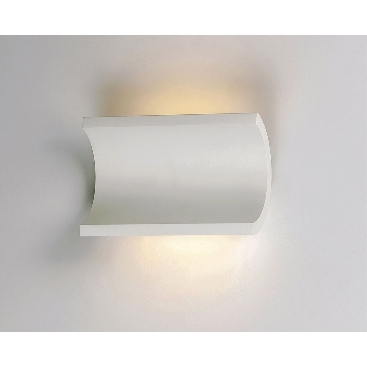 Alumilux Diverge LED 5.1 inch White Outdoor Wall Mount