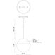 Monae 48V DC Brushed Gold Trilo Track Pendant Ceiling Light