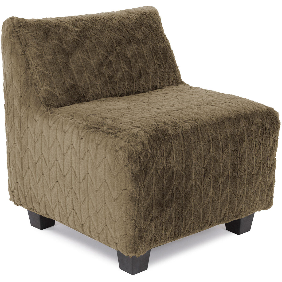 Pod Angora Moss Chair with Slipcover